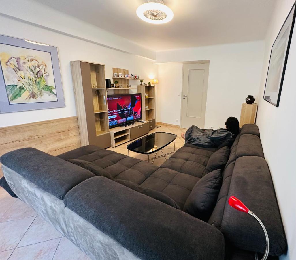 The Nice - 3 Rooms, 3Air Cond, 3Tv, 3Fans, 2 Wc, Wifi Everywhere 5Min Aeroport, Train, Beach, 1Min Tram, 15 Min Centre, Port, Parking Possible ภายนอก รูปภาพ